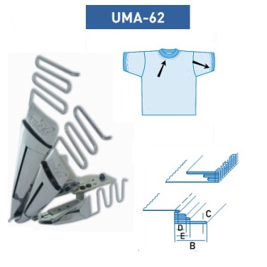Приспосбление UMA-62 70/35-35/17 мм